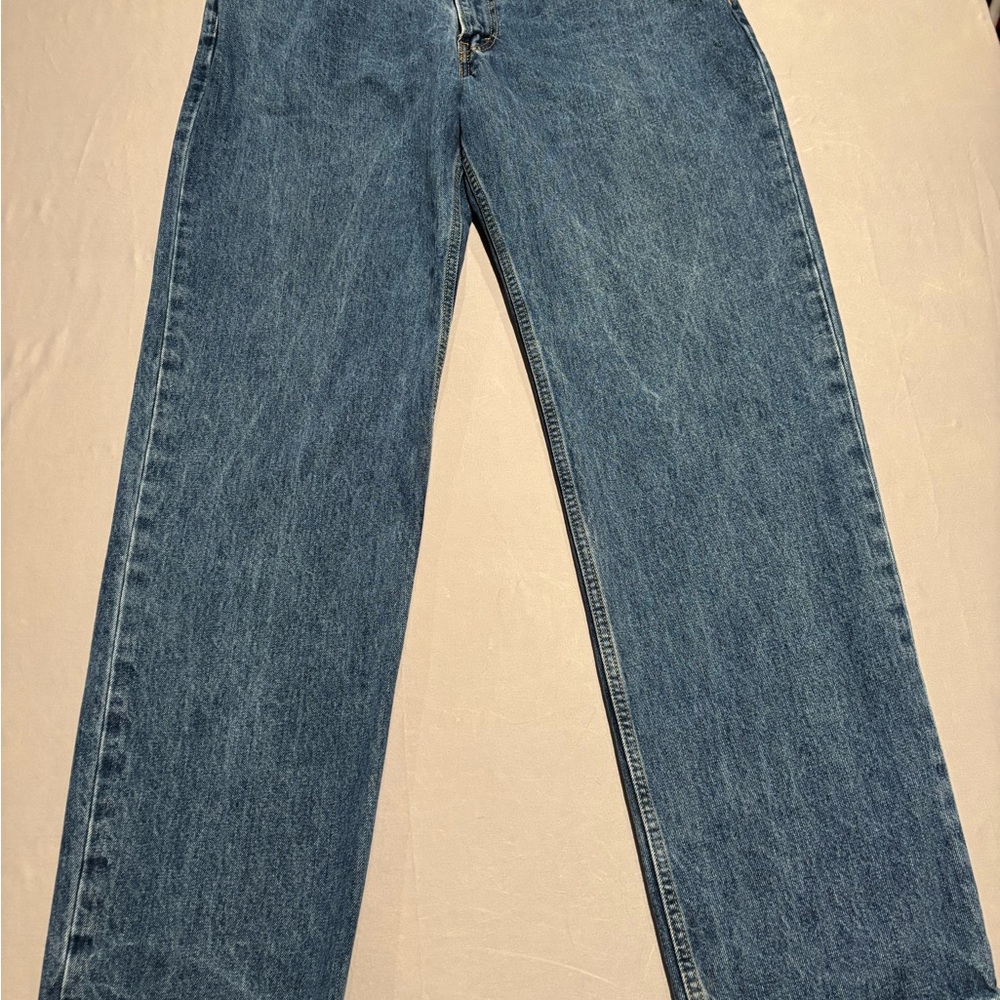 Levi's 550 Relaxed Fit Tapered Leg Jeans Mens 38x34 Blue Denim‎ Medium Wash Vtg